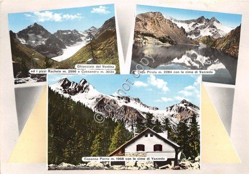 Cartolina - Postcard - Capanna Porro - Lago Pirola - … | Immagine principale