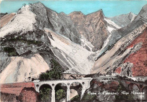 Cartolina - Postcard - Carrara - Cave di marmo - … | Immagine principale