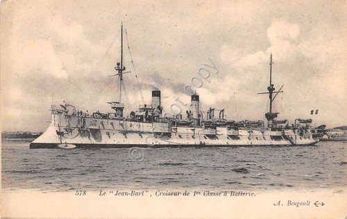 Cartolina - Postcard - Carte Postale - Nave Jean-Bart - … | Immagine principale
