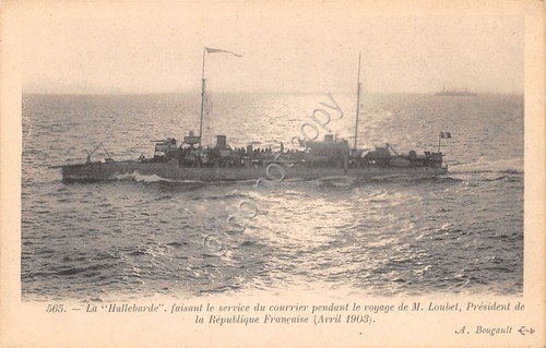 Cartolina - Postcard - Carte Postale Nave Hallebarde - Aprile … | Immagine principale