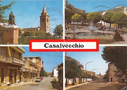 Cartolina - Postcard - Casalvecchio - Vedutine - 1996 - …