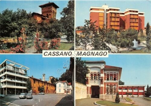 Cartolina - Postcard - Cassano Magnago - vedutine - anni …