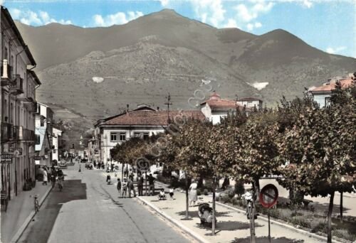 Cartolina - Postcard - Castel di Sangro - Via XX …