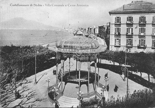 Cartolina - Postcard - Castellamare di Stabia - Villa Comunale … | Immagine principale