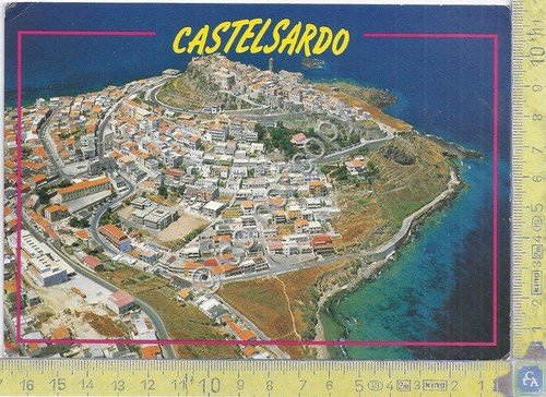 Cartolina - Postcard - Castelsardo - Panorama - anni '70