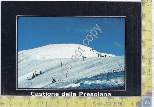 Cartolina - Postcard - Castione della Presolana - anni '70