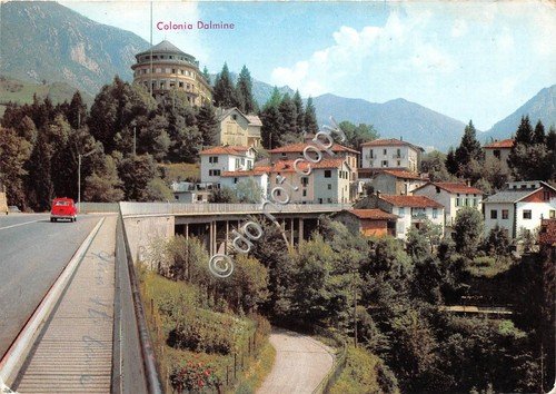 Cartolina - Postcard - Castione della Presolana Colonia Dalmine 1967