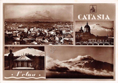 Cartolina - Postcard - Catania - Etna - Vedutine - … | Immagine principale