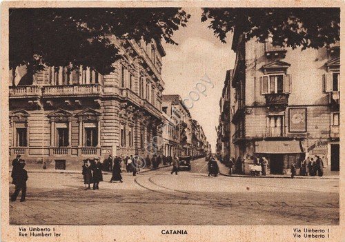 Cartolina - Postcard - Catania - Via Umberto I - … | Immagine principale