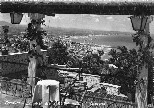 Cartolina - Postcard - Cattolica - Panorama da Edenrock - …