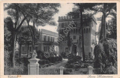 Cartolina - Postcard - Cattolica - Rocca Malatestiana - 1933