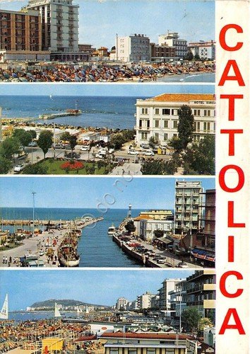 Cartolina - Postcard - Cattolica - Vedutine - VG | Immagine principale