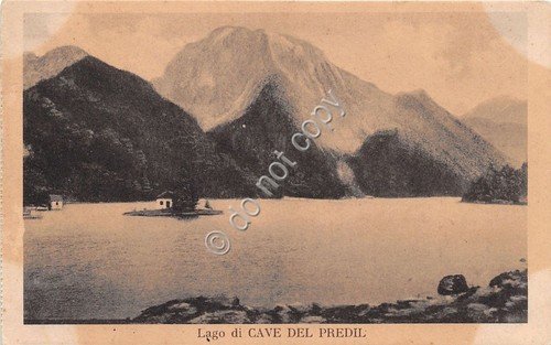 Cartolina - Postcard - Cave del Predil - lago - … | Immagine principale