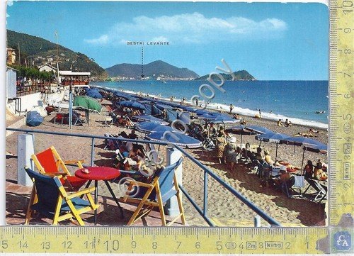 Cartolina - Postcard - Cavi di Lavagna - Stabilimenti Balneari … | Immagine principale