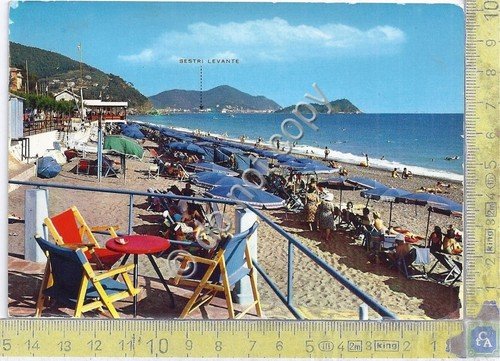 Cartolina - Postcard - Cavi di Lavagna - Stabilimenti Balneari …