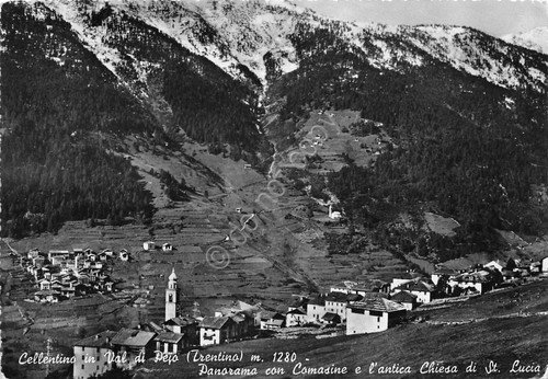 Cartolina - Postcard - Cellentino in Val di Pejo - …