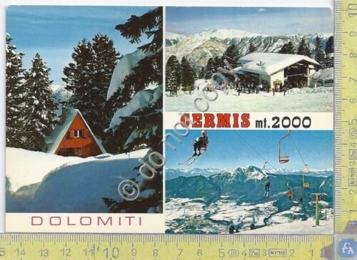 Cartolina - Postcard - Cermis - multivisione - anni '80