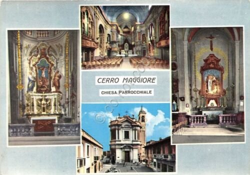 Cartolina - Postcard - Cerro Maggiore - Chiesa Parrocchiale - …