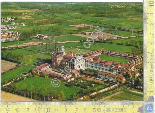 Cartolina - Postcard - Certosa di Pavia - Veduta aerea … | Immagine principale