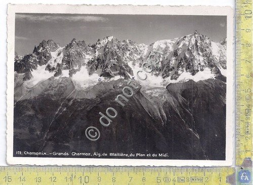 Cartolina - Postcard - Chamonix - Grands Charmoz - anni … | Immagine principale