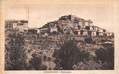 Cartolina - Postcard - Chianciano - Panorama - 1933