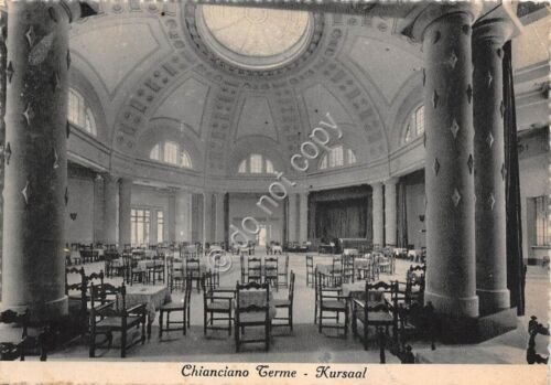Cartolina - Postcard - Chianciano Terme - Kursaal - 1949