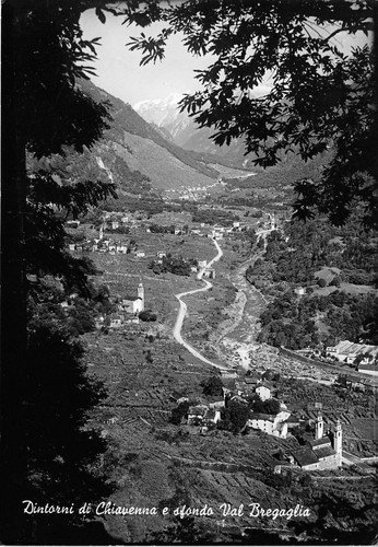 Cartolina - Postcard - Chiavenna - Val Bregaglia - panorama … | Immagine principale