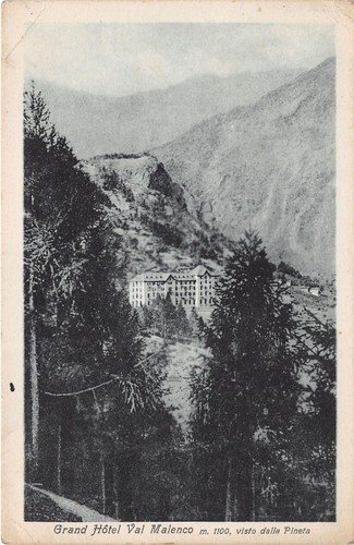 Cartolina - Postcard - Chiesa - Grand Hotel Val Malenco …