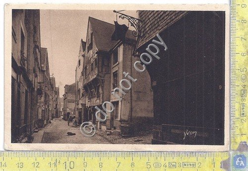 Cartolina - Postcard - Chinon - Vielles Maisons - anni …