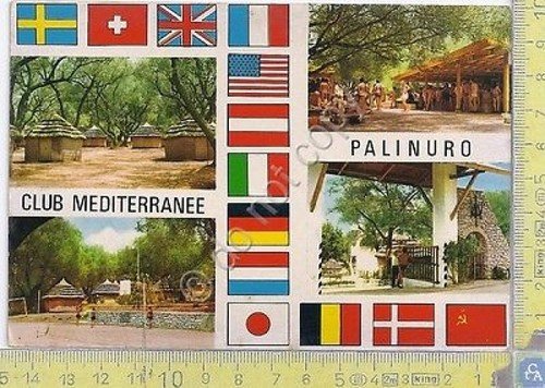 Cartolina - Postcard - Club Mediterranee - Palinuro - '60 | Immagine principale