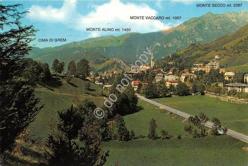 Cartolina - Postcard - Clusone panorama 1969 | Immagine principale