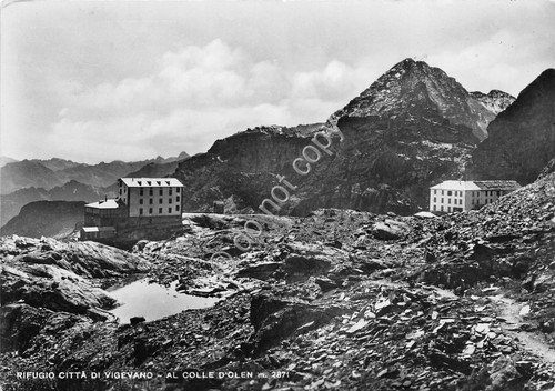 Cartolina - Postcard - Colle D' Olen - Rifugio Città …
