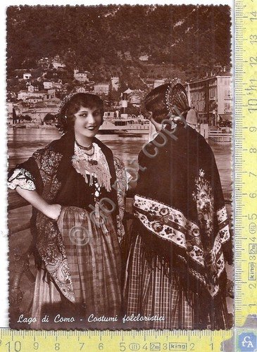 Cartolina - Postcard - Como - Costumi Folcloristici - 1950