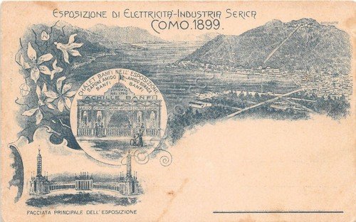 Cartolina - Postcard - Como - Esposizione Elettricità - Industria …
