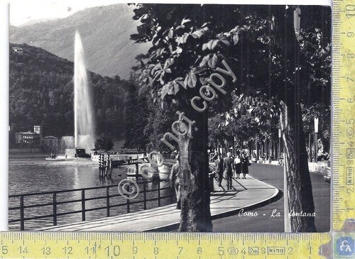 Cartolina - Postcard - Como - La Fontana - 1964 | Immagine principale