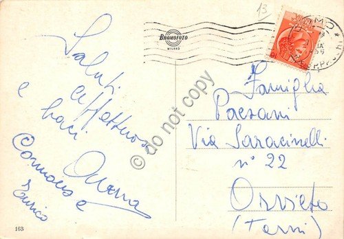 Cartolina - Postcard - Como primo bacino del lago 1955 | Immagine Gallery 2