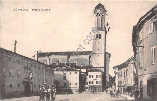 Cartolina - Postcard - Cormons - Piazza Grande - animata … | Immagine principale