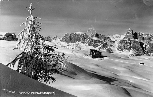 Cartolina - Postcard - Corvara - Rifugio Pralongia - 1959 | Immagine principale