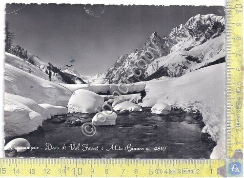 Cartolina - Postcard - Courmayeur - Dora di val Ferret … | Immagine principale