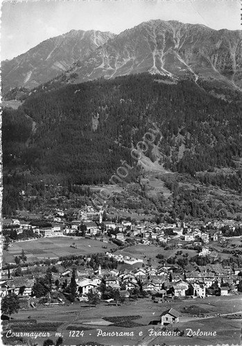 Cartolina - Postcard - Courmayeur - Frazione Delonne - Panorama … | Immagine principale
