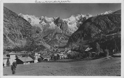 Cartolina - Postcard - Courmayeur - Panorama - Dente del …