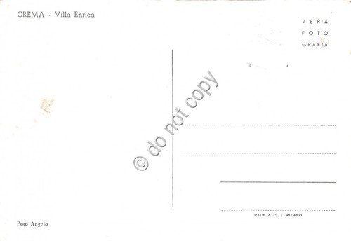 Cartolina - Postcard - Crema Villa Enrica | Immagine Gallery 2
