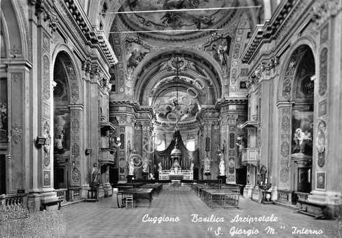 Cartolina - Postcard - Cuggiono - Basilica Arcipretale S. Giorgio … | Immagine principale