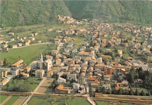 Cartolina - Postcard - Delebio - Panorama aereo - 1985