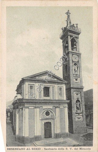 Cartolina - Postcard - Desenzano al Serio - Santuario - …