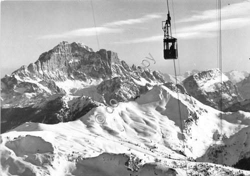 Cartolina - Postcard - Dolomiti - Passo Falzarego - Funivia … | Immagine principale