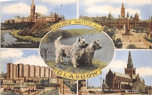 Cartolina - Postcard - Double Scotch - Glasgow - Multivisone … | Immagine principale