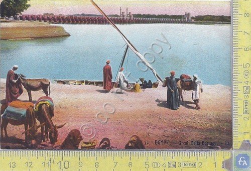 Cartolina - Postcard - Egypte - Le Delta Barrage - …