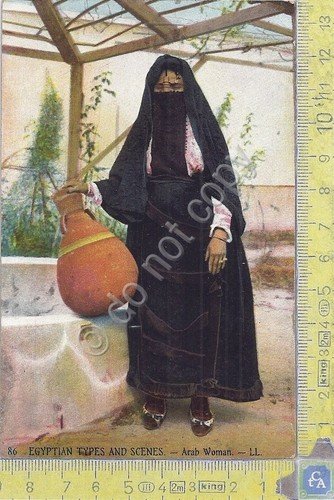 Cartolina - Postcard - Egyptian types and scenes - Arab …