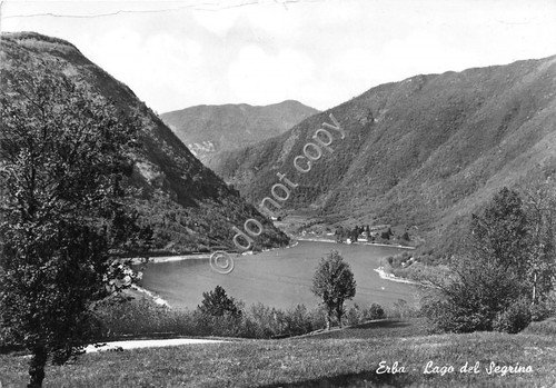 Cartolina - Postcard - Erba - Lago Segrino - 1960